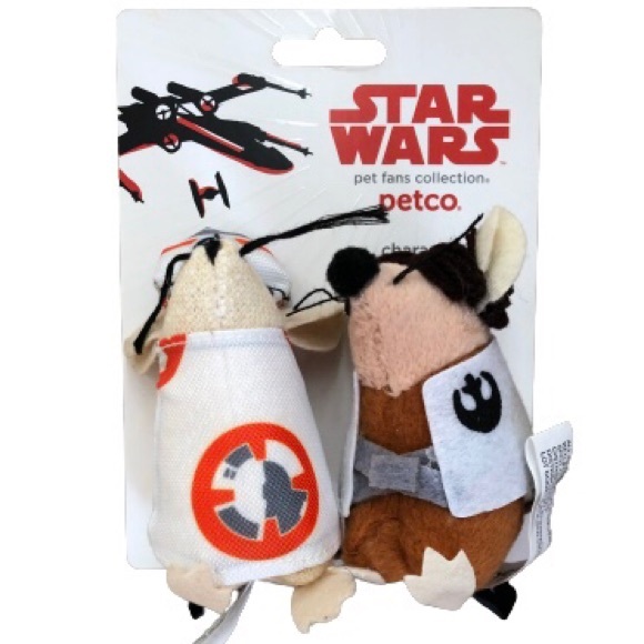 Star Wars Cat Star Wars Petco Bb8 Poe Dameron Mice 2 Pack Nwt